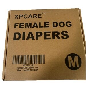 XPCARE Female Dog Diapers 4 Pack medium  Washable & Reusable *NEW*